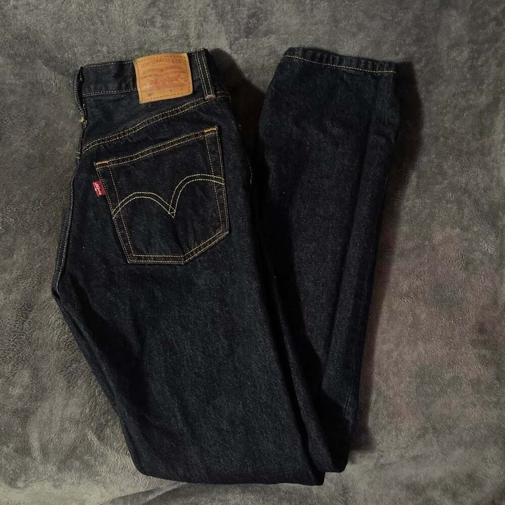 Vintage Levi's 501 Women's Dark Wash Denim Jeans